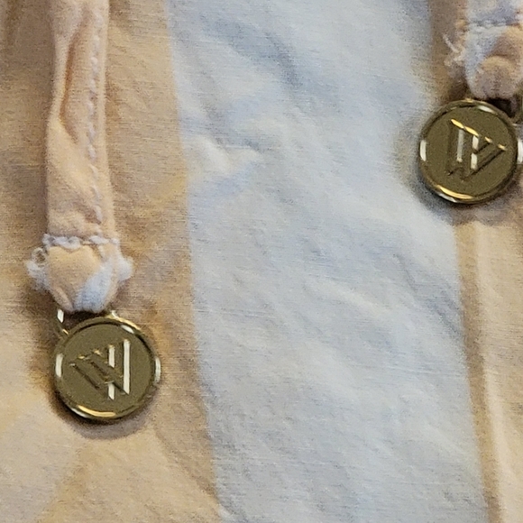 VINTAGE WILDFOX BEL AIR HOTEL STRIPE RIVIERA ROMPER - Picture 4 of 4